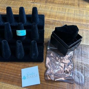 NIB - Studio Barse Turquoise Band Ring size 9